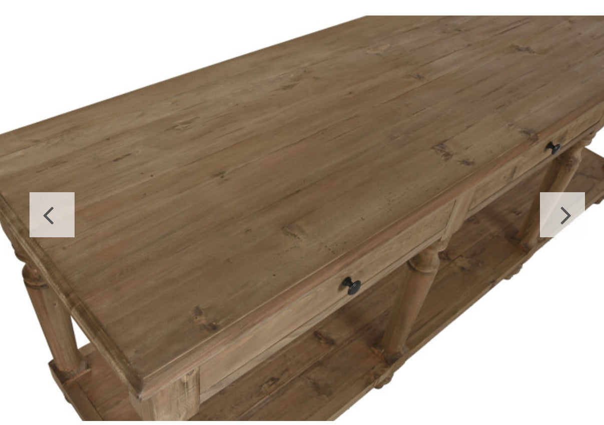 Consola abeto madera reciclada