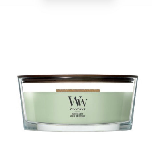 Velas chimenea Woodwick Matcha