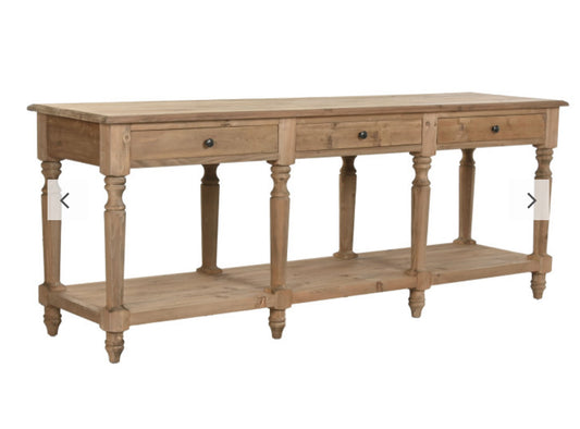 Consola abeto madera reciclada