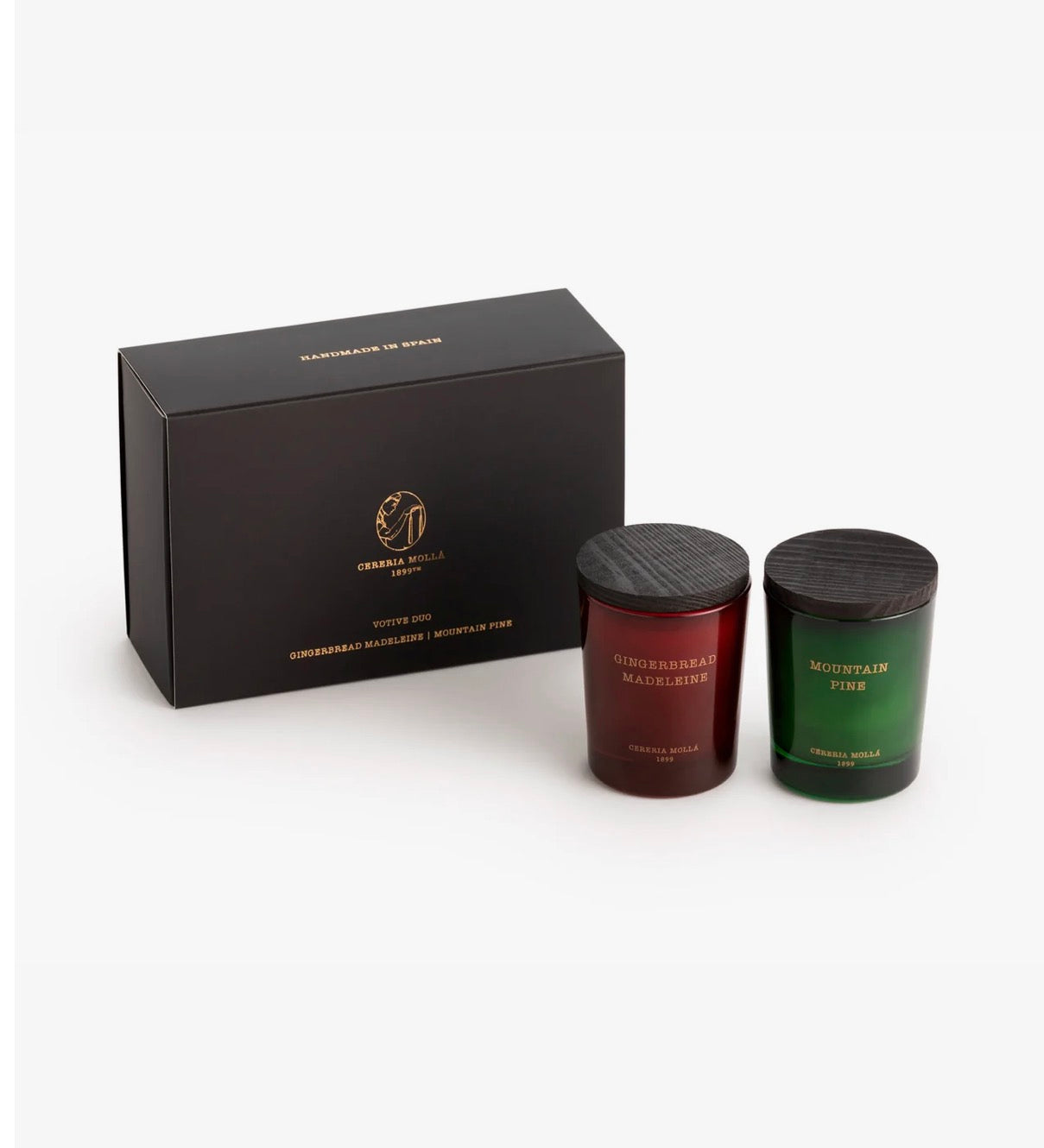 Set regalo 2 velas Cereriamolla