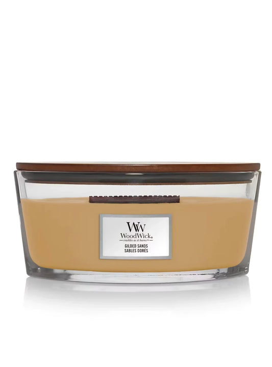 Velas chimenea Woodwick Gilded Sands