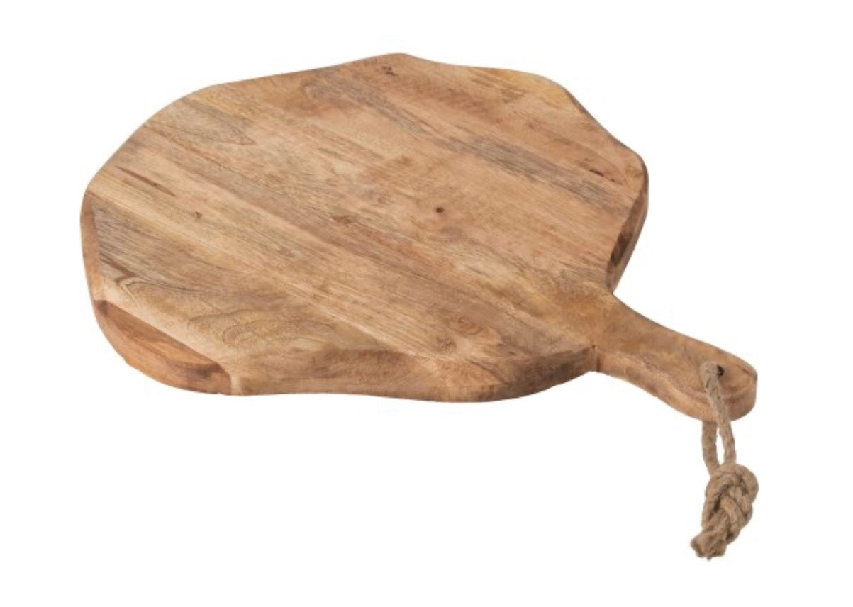 Tabla maciza redonda  irregular