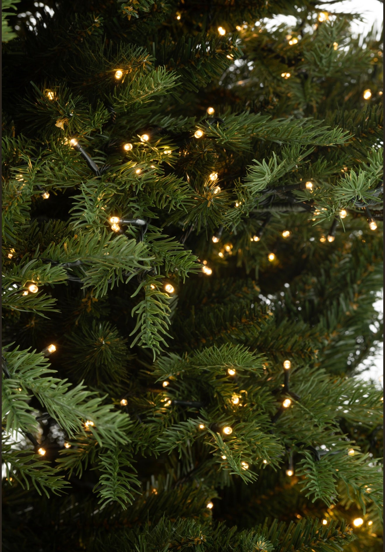 Árbol Navidad 3000leds pie porcelana