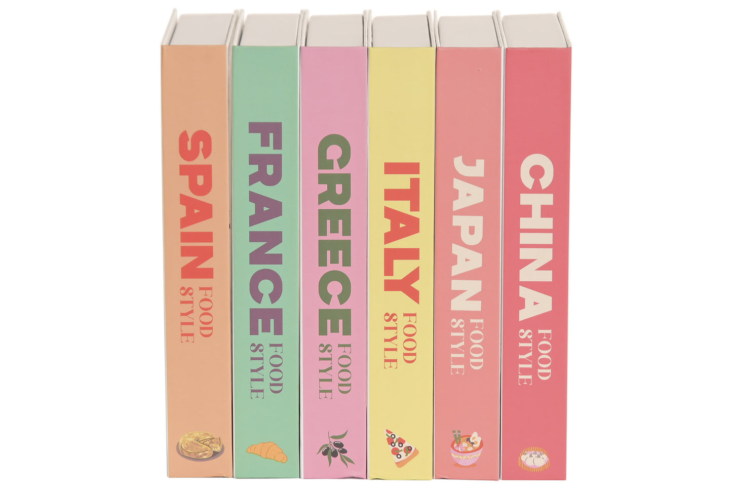 Caja libros países
