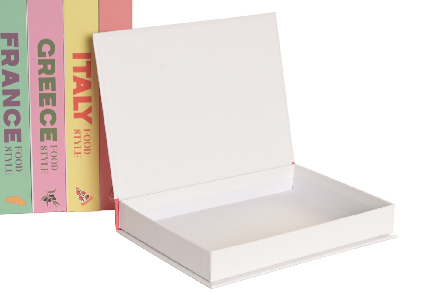 Caja libros países