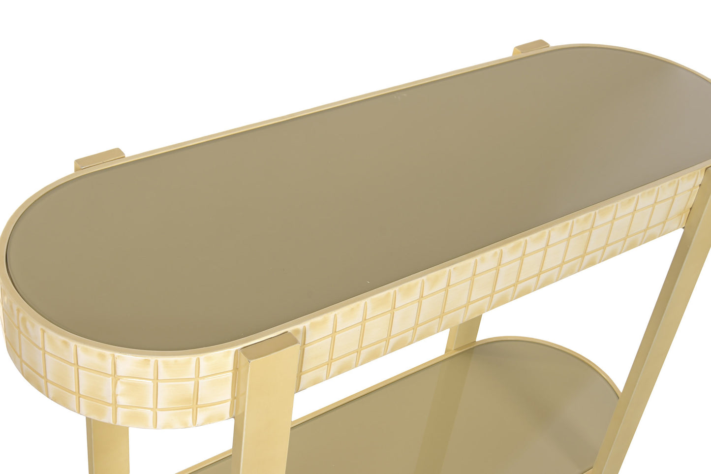 Consola metal 112x40x81,5cm