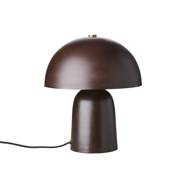 Lámpara Fungi chocolate mate
