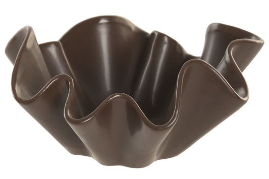 Cuenco cerámica chocolate