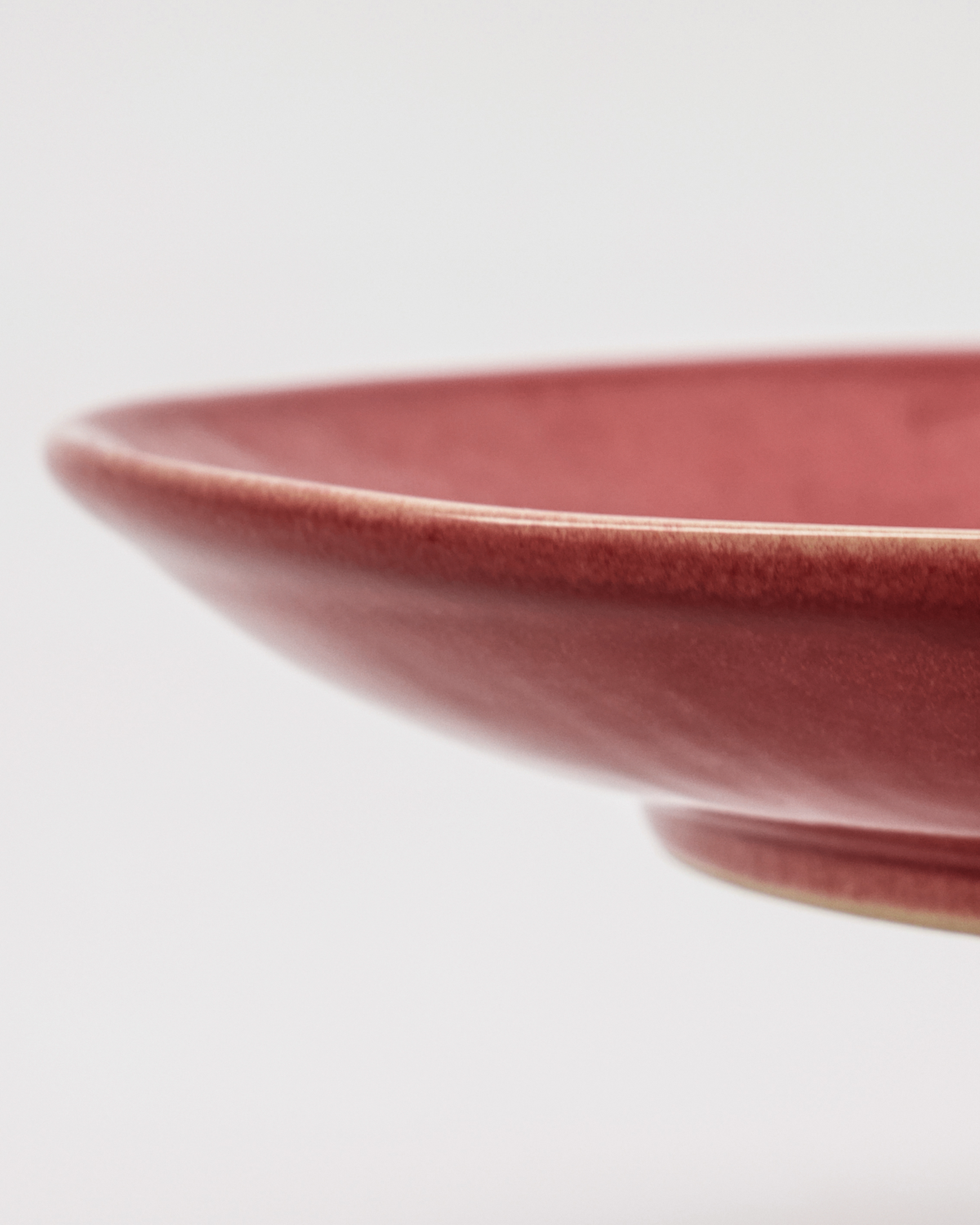 Plato llano HD Diva rojo