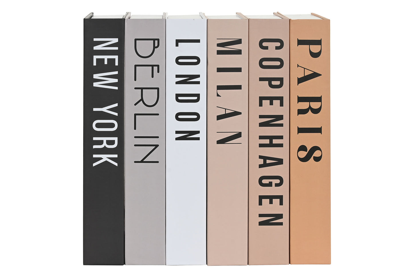 Caja libros ciudades