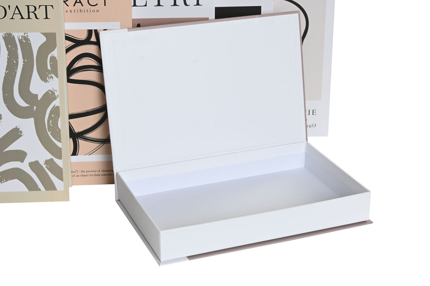 Caja libros arte