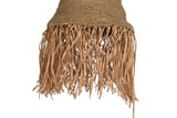 Lámpara jute flecos