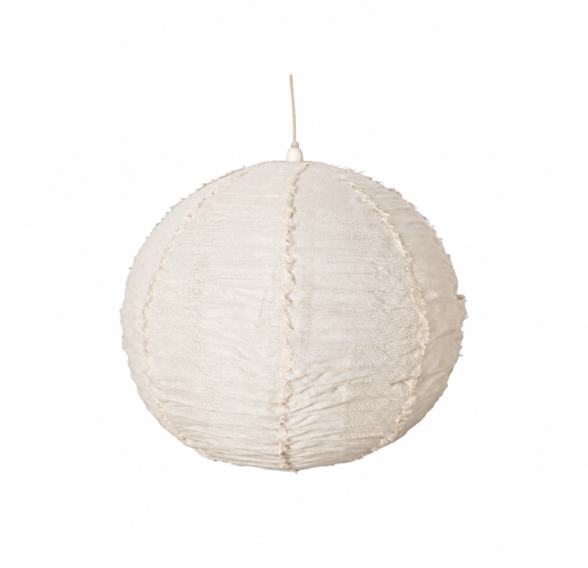 Lámpara Lino blanco