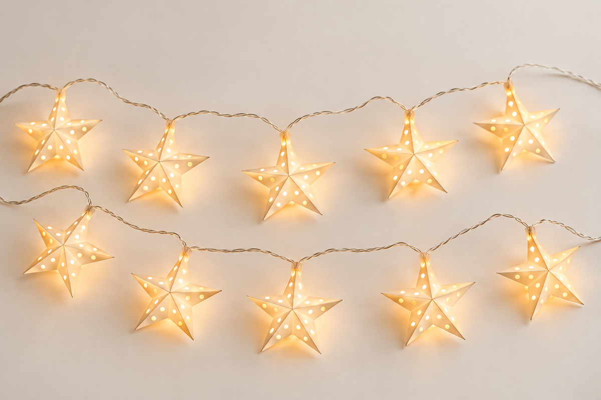 Guirnalda estrellas led