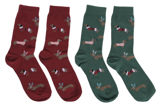 Calcetines Navideños perritos