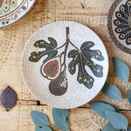 Plato mosaico higuera mediano