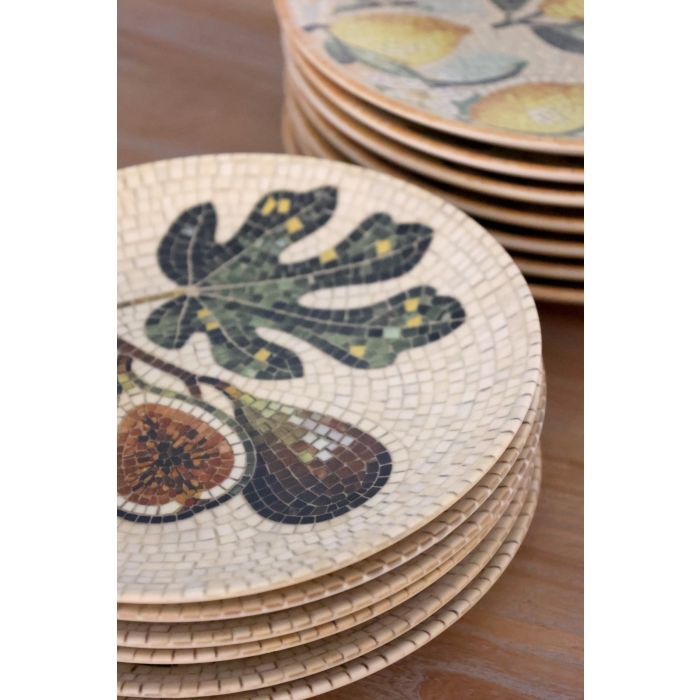 Plato mosaico higuera mediano