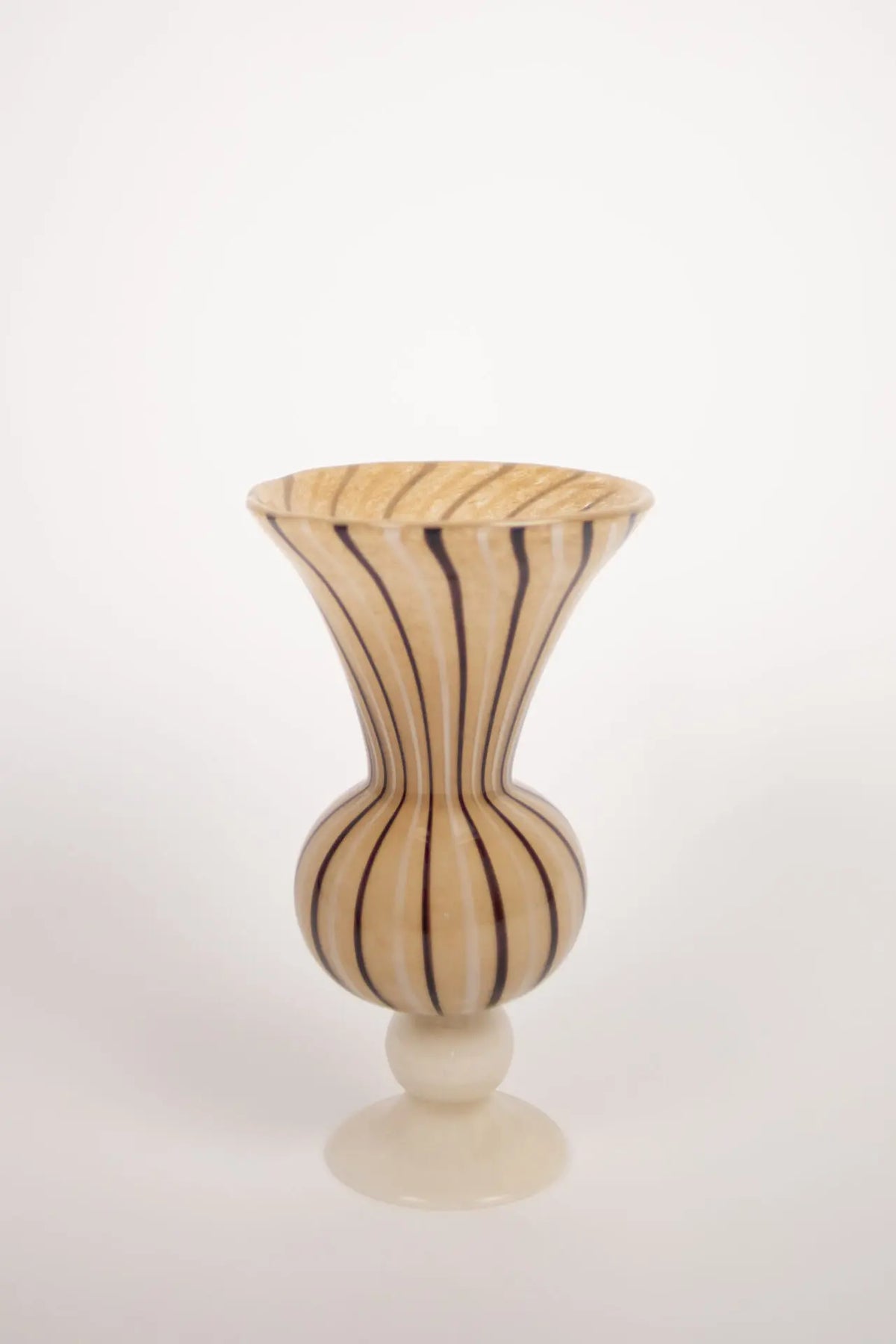 Jarrón copa Stria