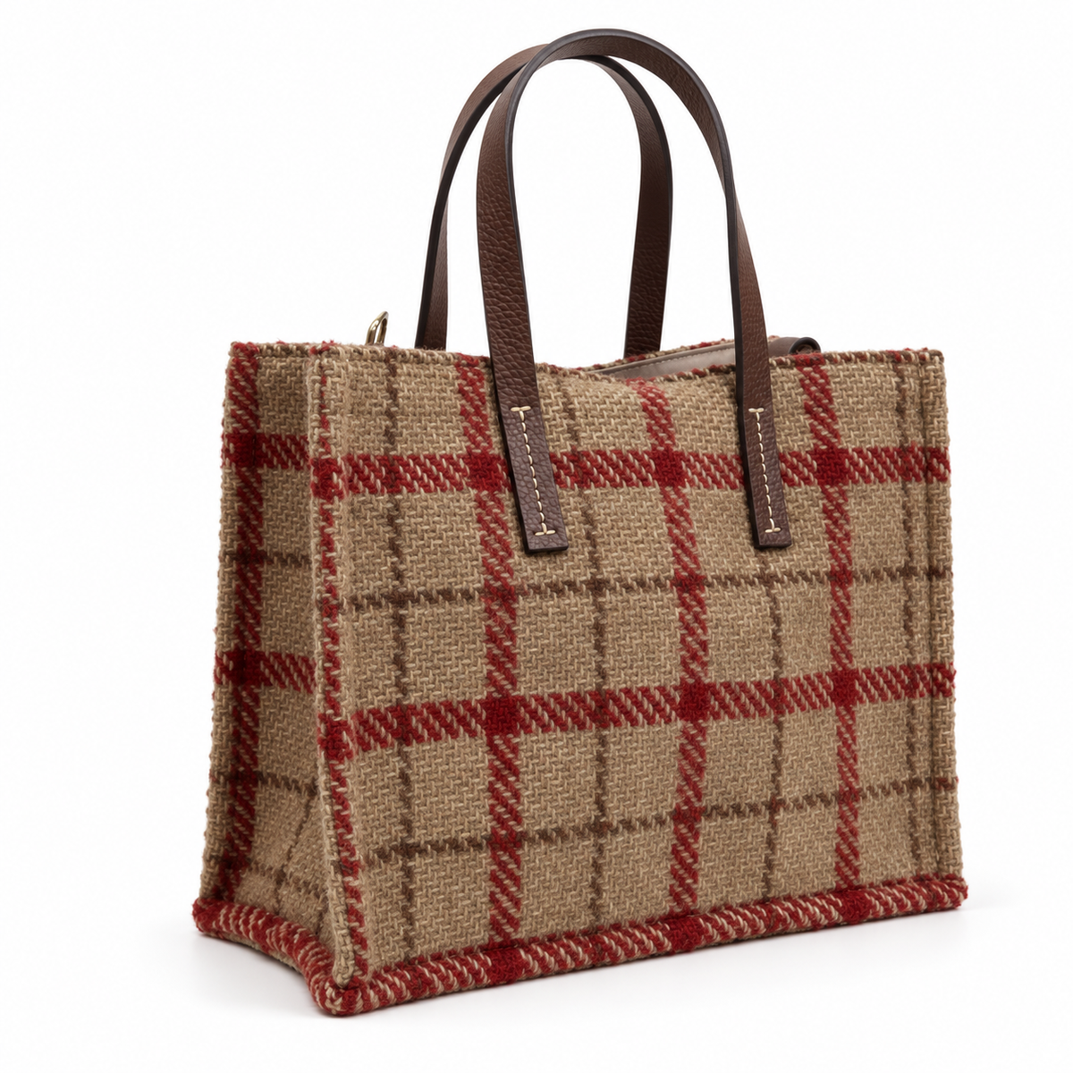 Bolso cuadros Sally mediano
